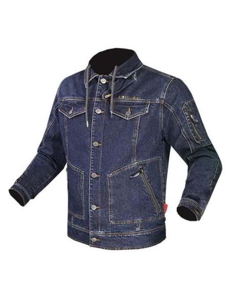 JAQUETA DENIM AZUL LS2 OAKI MAN