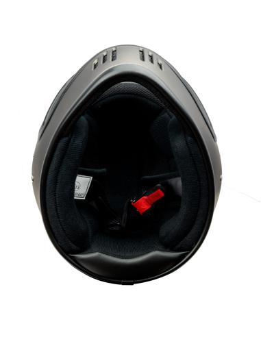 FULL-FACE HELMET EL GAMBERRO BY IGUANA CUSTOM - MATTE GREY