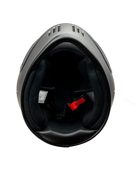 CASQUE INTÉGRAL EL GAMBERRO BY IGUANA CUSTOM - GREY MAT