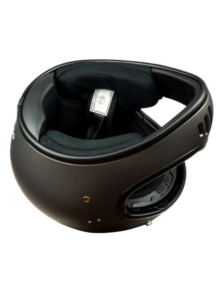 CASQUE INTÉGRAL EL GAMBERRO BY IGUANA CUSTOM - GREY MAT