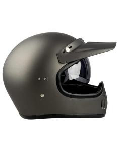 Acquista Casco Integrale El Gamberro By Iguana Custom - Grigio Opaco a prezzo scontato 2