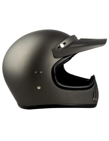 FULL-FACE HELMET EL GAMBERRO BY IGUANA CUSTOM - MATTE GREY
