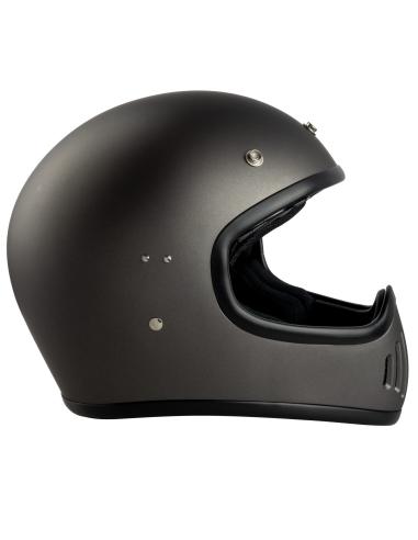 CASQUE INTÉGRAL EL GAMBERRO BY IGUANA CUSTOM - GREY MAT