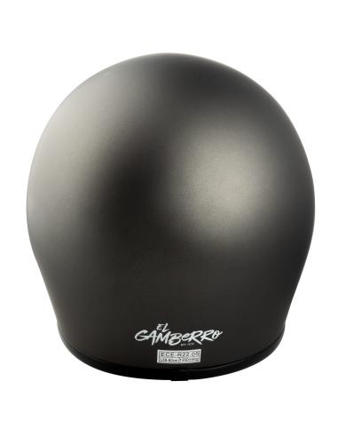 Acquista Casco Integrale El Gamberro By Iguana Custom - Grigio Opaco a prezzo scontato