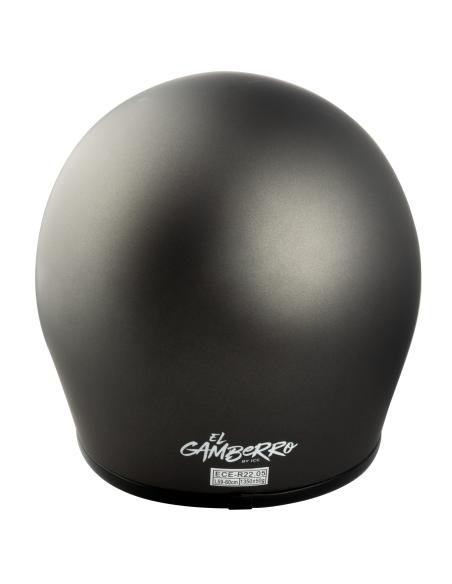 Acquista Casco Integrale El Gamberro By Iguana Custom - Grigio Opaco a prezzo scontato