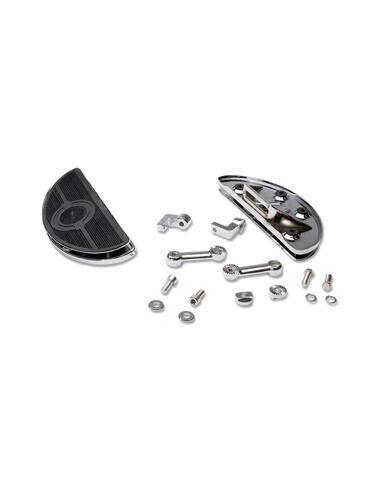"Shaker" Chromed Floorboards Fits Harley | Sale Price