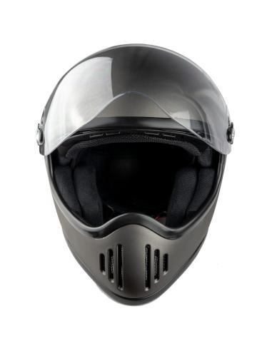 Acquista Casco Integrale Il Più Ribelle Con Visiera Grigio Opaco By Iguana Custom a prezzo scontato