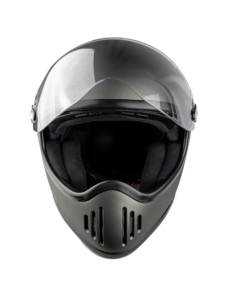 Acquista Casco Integrale Il Più Ribelle Con Visiera Grigio Opaco By Iguana Custom a prezzo scontato