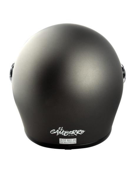 Acquista Casco Integrale Il Più Ribelle Con Visiera Grigio Opaco By Iguana Custom a prezzo scontato