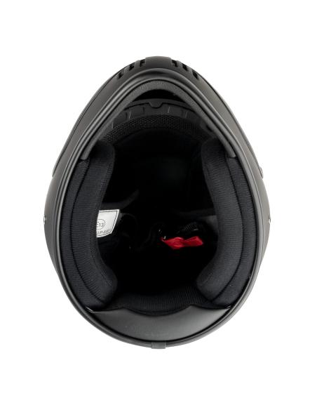CAPACETE FACIAL COMPLETO EL MAS GAMBERRO COM ECRÃ PRETO MATE POR COSTUME IGUANA