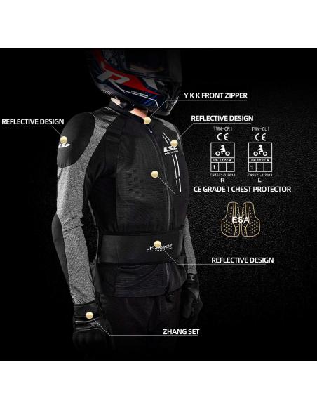 LS2 X-ARMOR INNER JACKET WITH LS2 PROTECTIONS