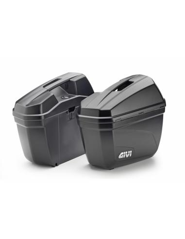 GIVI E22N 22L CAIXAS LATERAIS DE CAFÉ RACER