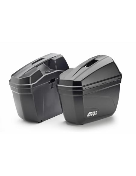 GIVI E22N 22L CAIXAS LATERAIS DE CAFÉ RACER