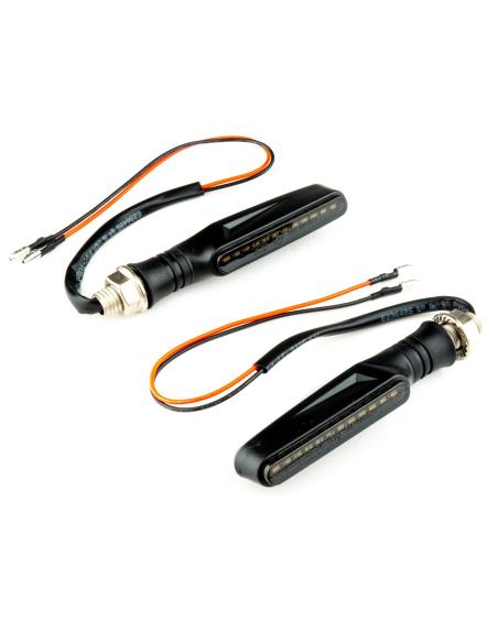CLIGNOTANTS SÉQUENTIELS À LED POUR MOTO HOMOLOGUÉS