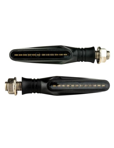 CLIGNOTANTS SÉQUENTIELS À LED POUR MOTO HOMOLOGUÉS