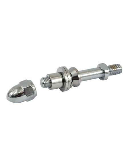 MIRROR ADAPTOR FITS HARLEY 8MM CHROMED