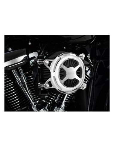 V&H VO2 X AIR FILTER CHROME HARLEY SPORTSTER 91-22