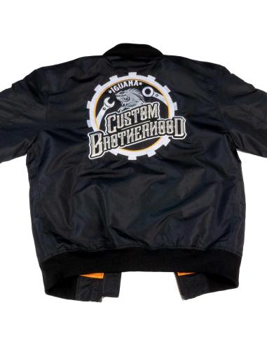 IGUANA BROTHERHOOD EXCLUSIVE WATERPROOF BOMBER JACKET CLUB