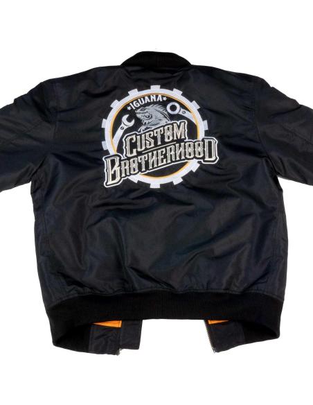 IGUANA BROTHERHOOD EXCLUSIVE WATERPROOF BOMBER JACKET CLUB