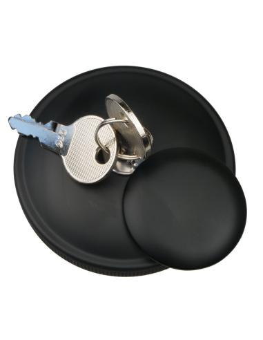 "BLACK" GASCAP WITH LOCK