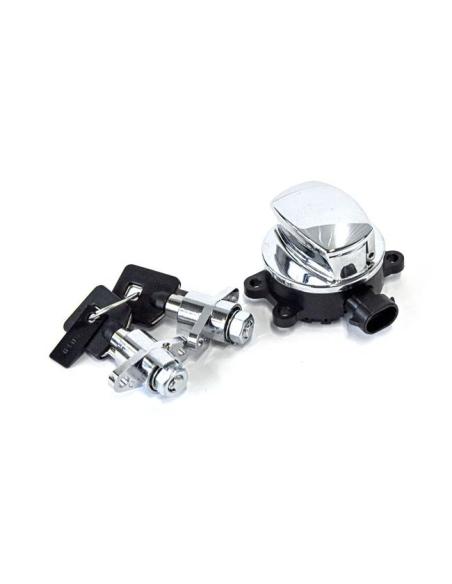 KIT DE CONTACT ET CERRADURAS DE MALETAS PARA HD ROADKING 14-UP