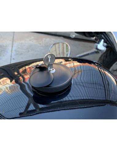 "BLACK" GASCAP WITH LOCK