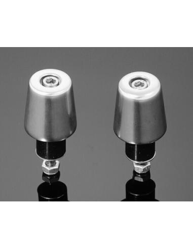 CONTRAPESOS FORNED PRATA PARA GUIDÃO DE 25MM