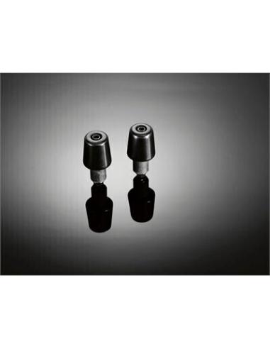 Contrepoids Noir Brillant Pour Guidon De 25Mm