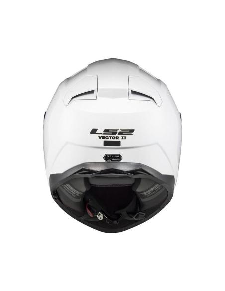 Comprar Casco Integral Ls2 Vector Ii Blanco Brillo a precio de oferta