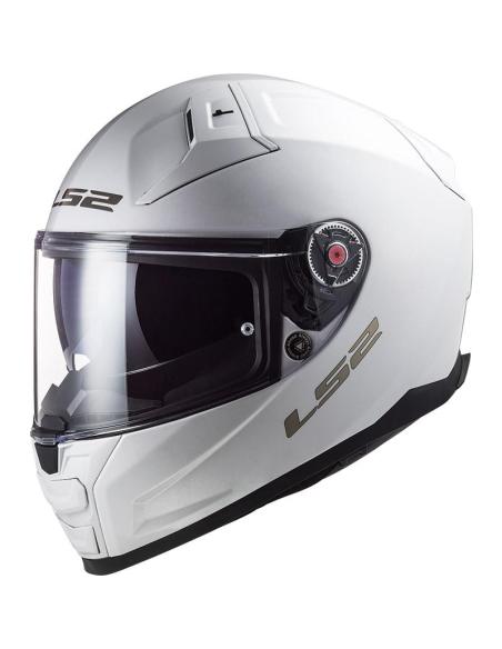 CAPACETE LS2 VECTOR II FULL FACE BRANCO BRILHO
