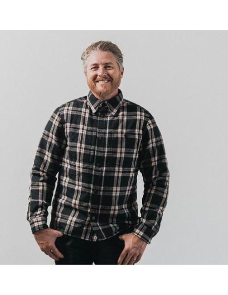 Comprar Sobrecamisa Con Protección Rsd Buellton Negro/Blanco/Rojo a precio de oferta