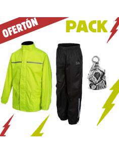 PACK RAIN SUIT FLUOR MOORE AND GUARDIAN DEATH BELL