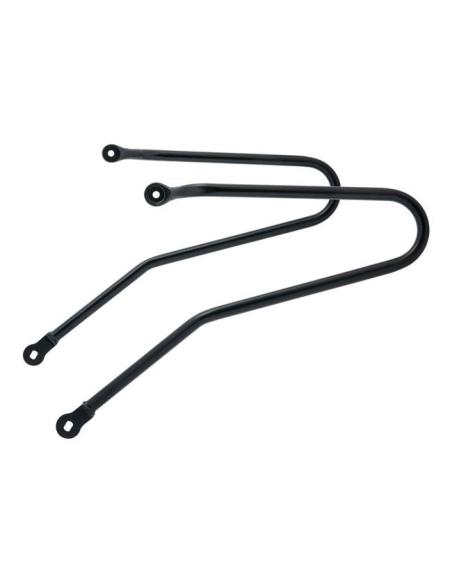 SUPORTE DE ALFORJE PRETO PARA TRIUMPH