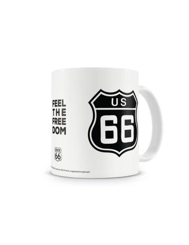 CANECA DE CAFÉ US ROUTE 66