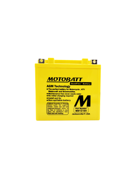 Comprar Bateria Motobatt Mbyz16H Amarilla a precio de oferta
