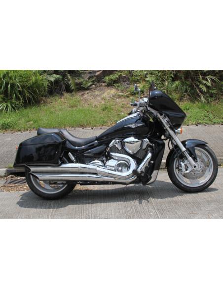 Sacoches Rigides Spécifiques M1800R "Hard" 40L. Noir Brillant
