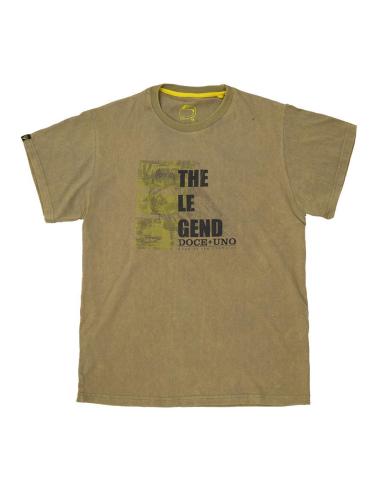 Comprar Camiseta The Legend 12+1 Mostaza a precio de oferta
