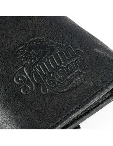 PORTEFEUILLE EN CUIR IGUANA CUSTOM COLLECTION AVEC FERMETURES À BOUCLE