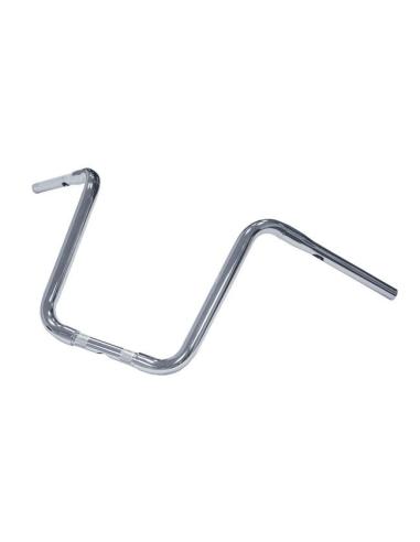 GUIADOR CORPO ESTREITO 17" (43CM) CROMADO ALARGADO A 32MM
