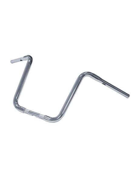 GUIADOR CORPO ESTREITO 17" (43CM) CROMADO ALARGADO A 32MM