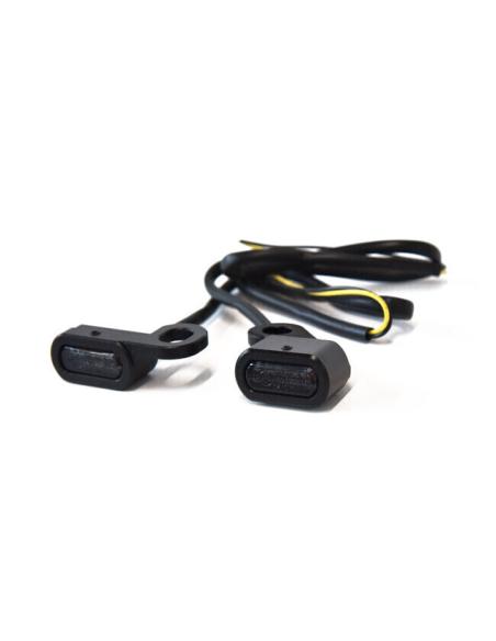 INTERRUPTEURS DE POIGNÉE NOIR FUMÉ POUR SPORTSTER  04-13