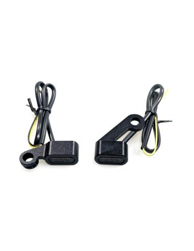 INTERMITENES ALAVANCA PRETA DEFUMADA PARA  04-13 SPORTSTER