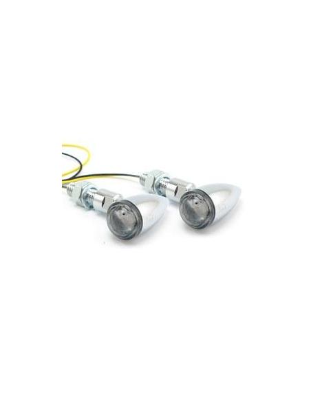 Comprar Intermitentes Nano-Bullet Aluminio Cromados Ahumados Homologados a precio de oferta