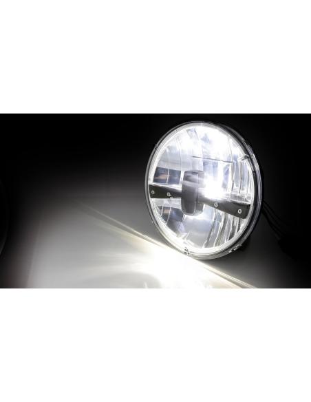 LENTILLE LED EVOLUTION POUR PHARES DE 7 POUCES CROMO