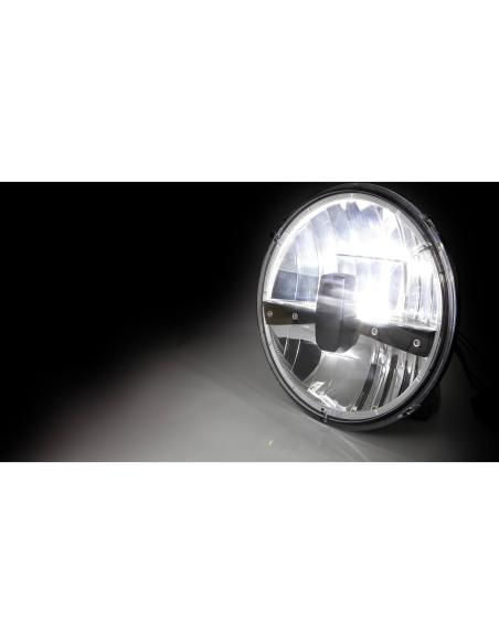 Comprar Lente Led Type 3  7" Pulgadas Homologada Cromo a precio de oferta
