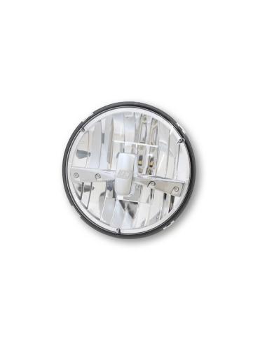 Comprar Lente Led Type 3  7" Pulgadas Homologada Cromo a precio de oferta