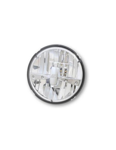 LENTE DE EVOLUÇÃO DE LED PARA FARÓIS DE 7 POLEGADAS CROMO