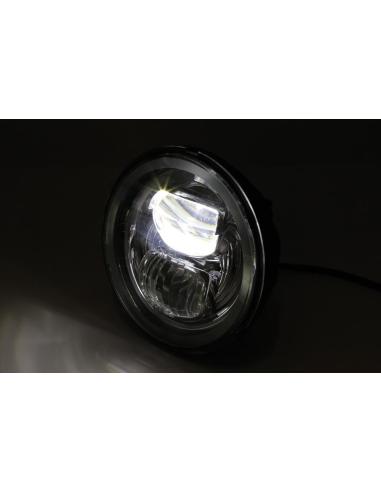 5 3/4" TIPO 7 LED LENS 5 3/4" TIPO 7 APROVADO PRETO