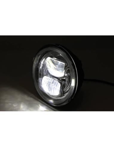 5 3/4" TYPE 7 LED LENS 5 3/4" INCH APPROVED CHROMED
