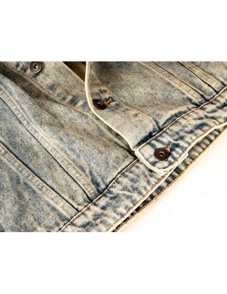 Comprar Chaleco Vaquero Azul Lavado Mcs a precio de oferta